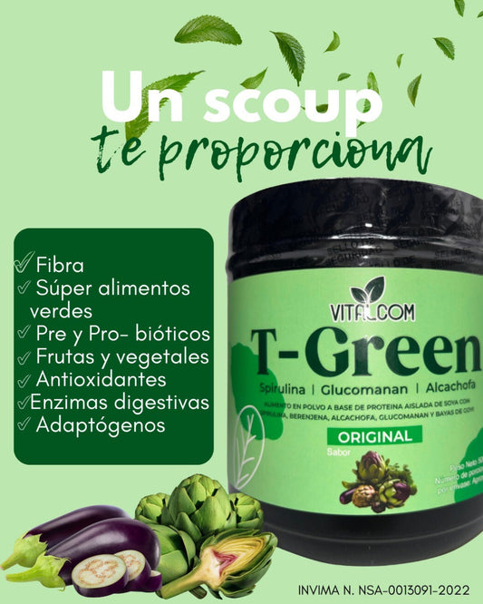 Descubre T-Green: Potencia tu Energía y Reduce la Hinchazón